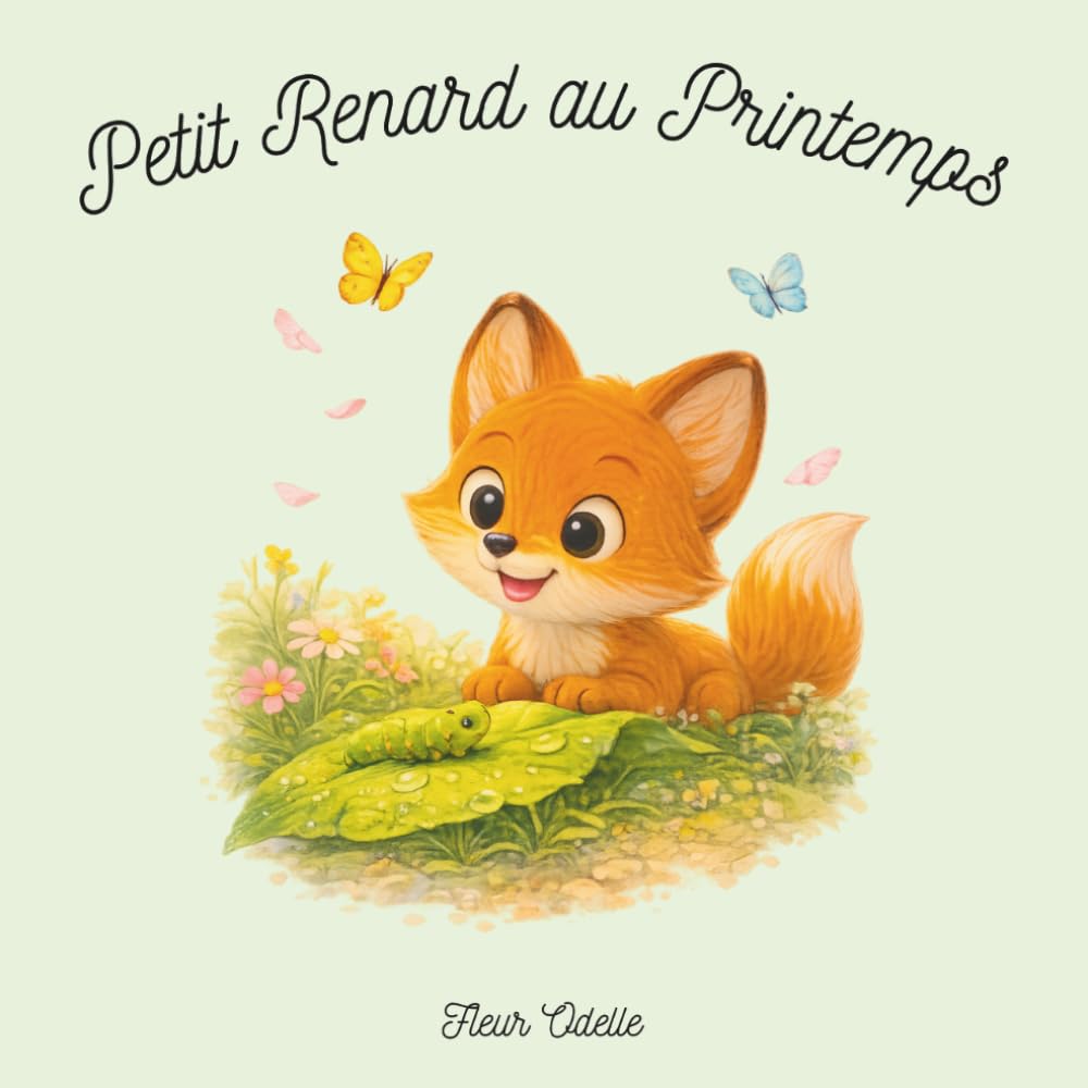 Petit Renard au Printemps,: Un album illustré tendre et poétique pour les tout-petits