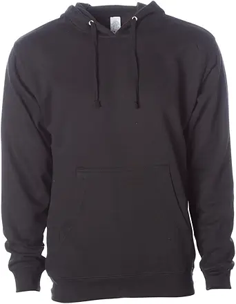 Independent Trading Co. Mens Midweight Hooded Sweatshirt