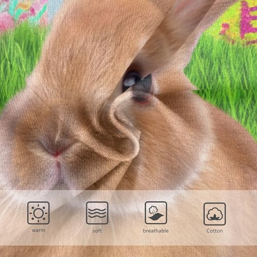 Brown Bunny Easter Eggs Green Girls Underwear Toddlers 2t Cotton Panties Little Girl Animal Briefs Girls Undies3