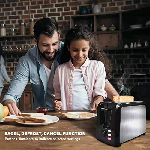 Toaster 2 Slice Best Prime Toasters Stainless Steel Black Bagel Toaster