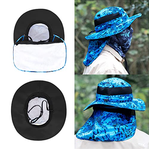 KastKing Sol Armis UPF 50 Boonie Hat - Sun Protection Hat, Fishing Hat, Beach & Hiking Hat, Paddling - Image 4