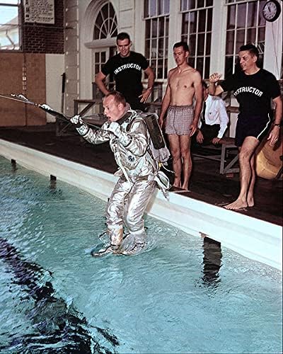 Pete Conrad Survival Training Gemini 5 11x14 Photograph Photo Print