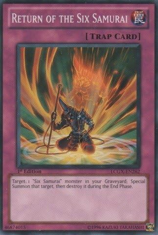 Yu-Gi-Oh! - El regreso de los seis samuráis (LCGX-EN262) - Colección legendaria 2-1ª edición - Común