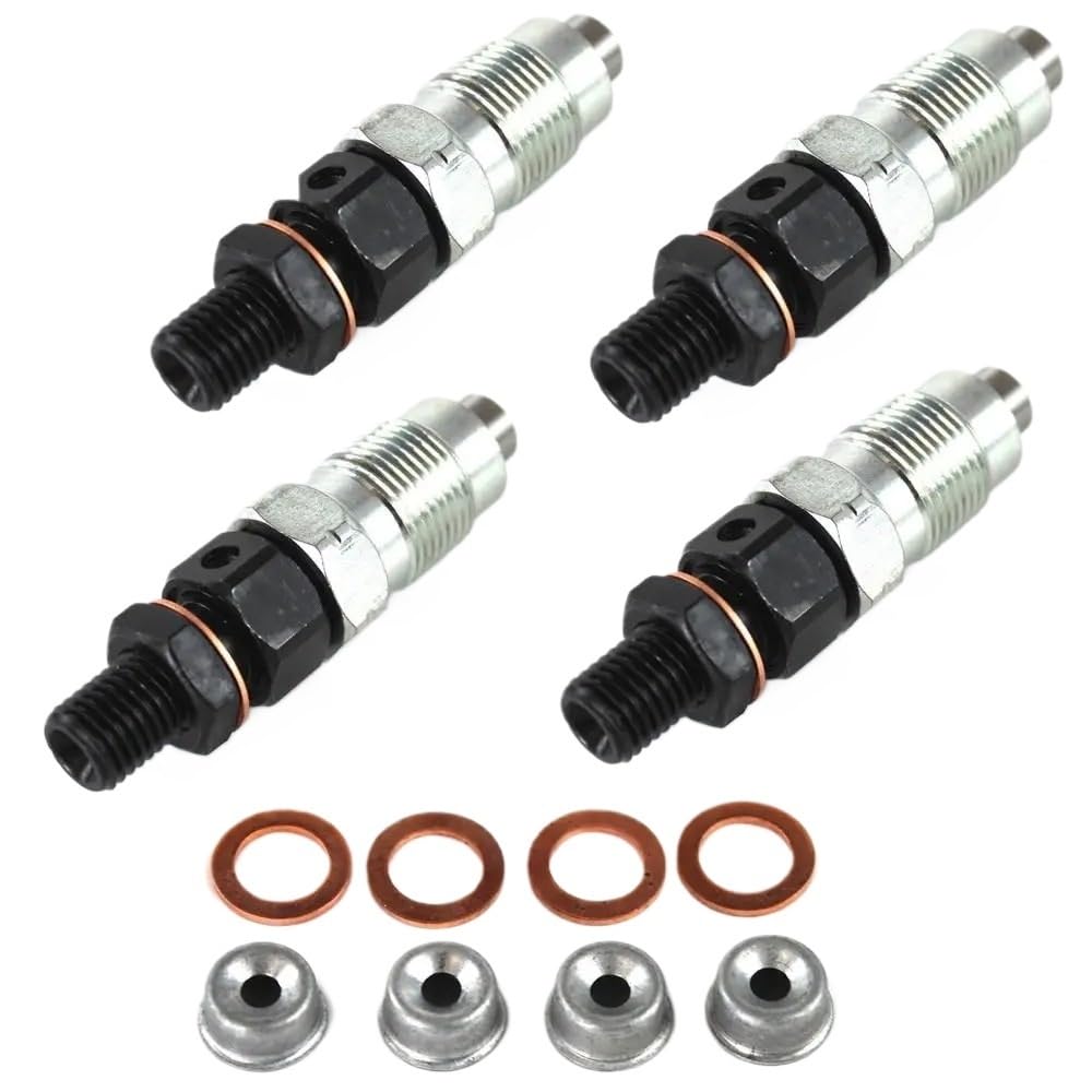 Car Fuel Injector Nozzle for Kubota V2203 V2003 V1903 D1703 Engine 6454-53000 16454-53903 4X Fuel Injectors 16454-53900 16454-53905