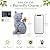 Nacome Cat Outdoor Statues for Garden: Outside Decor with Butterfly Clearance for Yard Art Lawn Ornaments Porch Patio Balcony Home House - Birthday Gifts for Grandma Mom Women