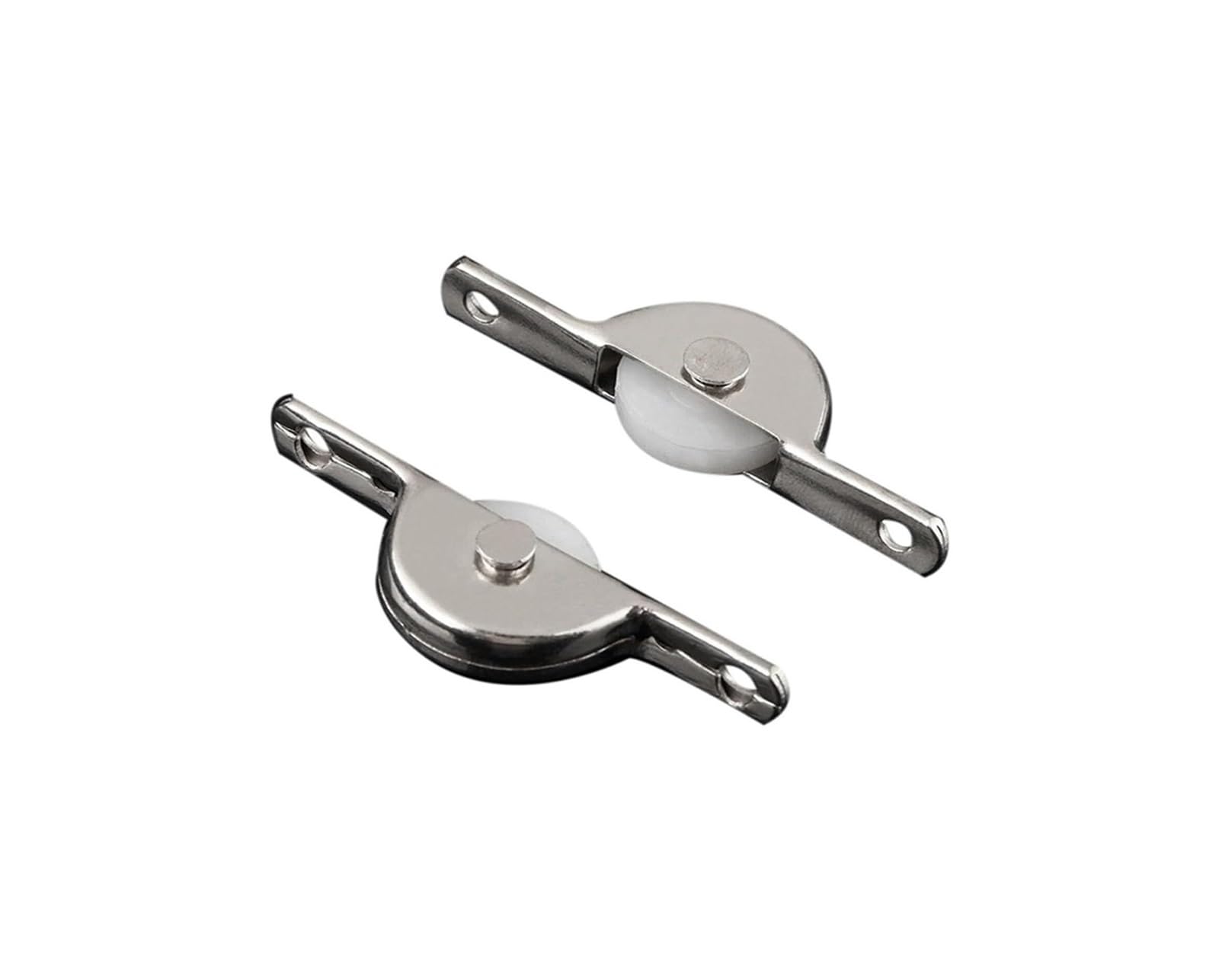 dfEDRd Sliding Door Track Wheel, Door Window Rollers Cupboard Drawer Bin Single Nylon Sliding Roller Pulley Wheel 10Pcs