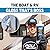Poli Glow Boat & RV Polish Kit with Applicator Mitt - 32 oz High-Gloss Fiberglass Polish for Boats and RVs - Easy to Apply, Long-Lasting Shine - Hydrophobic Boat Cleaner - UV Protection - 2-in-1 Kit