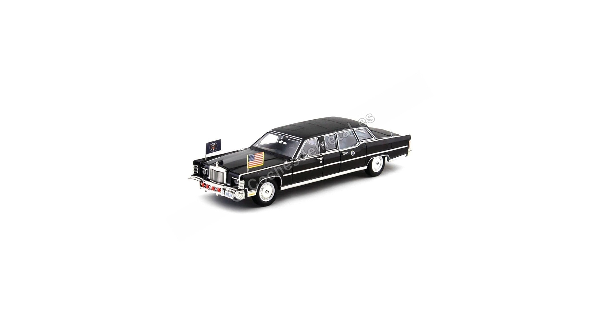ミニカー 1972 Lincoln Continental Reagan Car 1/24 Yat Ming 1:24 Lincoln Continental Reagan Car Year 1972 black