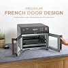 Ninja | French Door Premier Air fry Oven | 10-in-1 functions | 20.3-qt capacity | 5-qt Air Fry Basket, Sheet Pan, Wire Rack, Broil Rack | PFAS-free, Dishwasher-Safe Accessories | Black | FO101BK #1