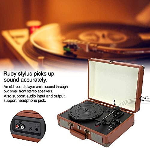 Tourne-Disque Gramophone Table-Record Player Tourne-Disque Vinyle Prise en Charge des disques Vinyle 7/10/12 Pouces et… - Les Beatles, Paul McCartney, John Lennon, RIngo Starr, George Harrison Tourne-Disque Gramophone Table-Record Player Tourne-Disque Vinyle Prise en Charge des disques Vinyle 7/10/12 Pouces et… – Image 4