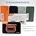 NerdMiner V2 Pro 250KH/s T-Display S3 Bitcoin Solo Lottery Miner - Low Power Consumption, WiFi, USB-C 3.125 BTC Winning Potential – Ideal for Home Mining (Orange)