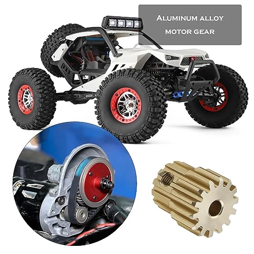 ECSiNG 5 Stück 32DP 3,175 mm Ritzelmotor-Getriebe-Set 12T 13T 14T 15T 16T für 1/10 RC Auto 3650 540 550 bürstenlose Motorwelle Ritzel Ersatzteile