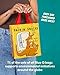 Blue Q Handy Tote, Packin' Snacks, reusable lunch sack or gift bag, made from 95% recycled material, easy to wipe clean, 10