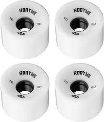 4 Rodas de Reposição para Skate 78A de 2,75 X 2 Polegadas para Skate, Longboard, Cruiser, Etc.
