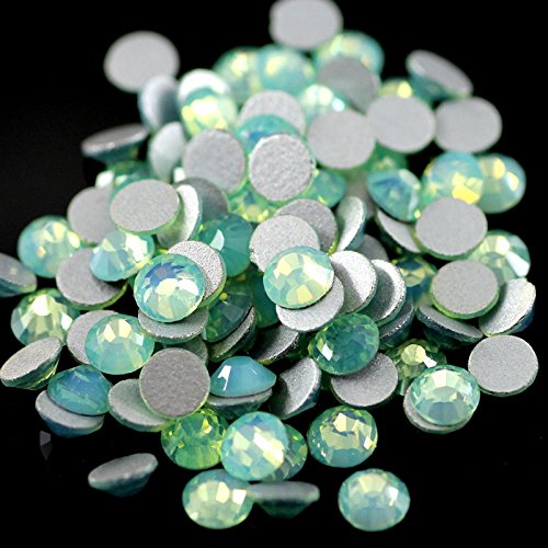 Generic SS12 1440PCS 1440pcs/lot green Opal Crystal Non Hotfix