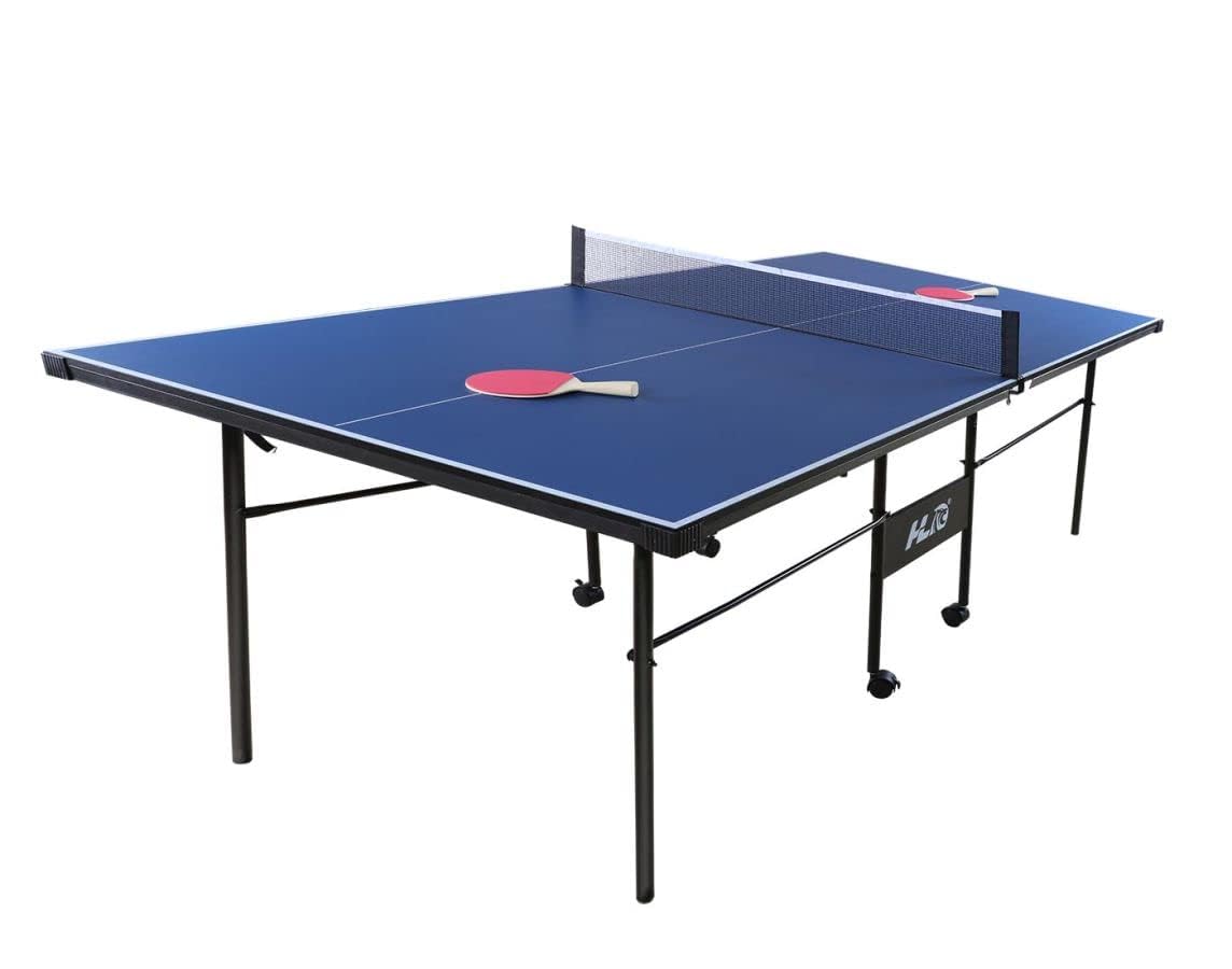 Table de Tennis de Table 7FT Pliante MDF 12mm 206x114.5x76 cm avec Filet