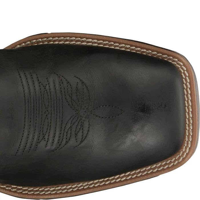 Justin Zeke 11" Western Boots for Men - Premium Leather Cowboy Footwear with Classic Stitch Design and Durable Outsole4