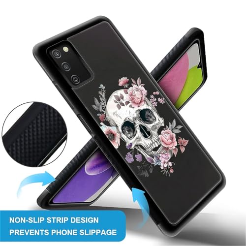 Coque Samsung Galaxy A03S têtes de mort en polycarbonate rigide - 3