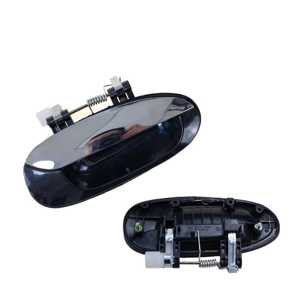 Zmyozdo Rear Right Automotive Parts Exterior Door Handle Chrome Rear Front Black For Kia For Carens(Rear Right)
