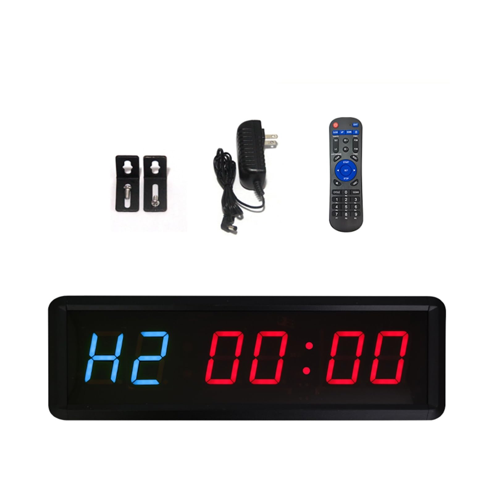 Timer Palestra Digitale LED 6 Cifre - Cronometro Interval Con Magnet E Bluetooth Per Allenamenti