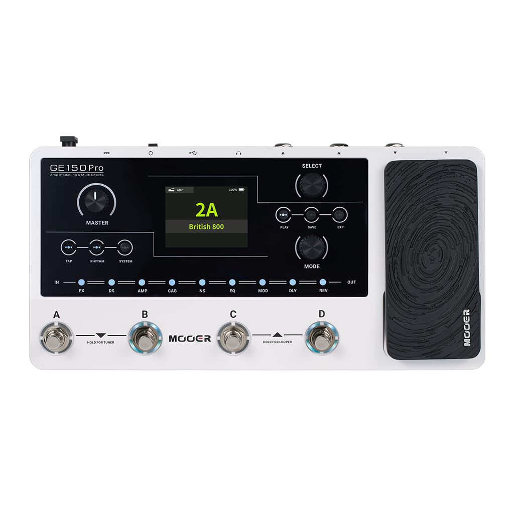 GE150 PRO - GUITAR MULTI-EFFECTS PROCESSOR