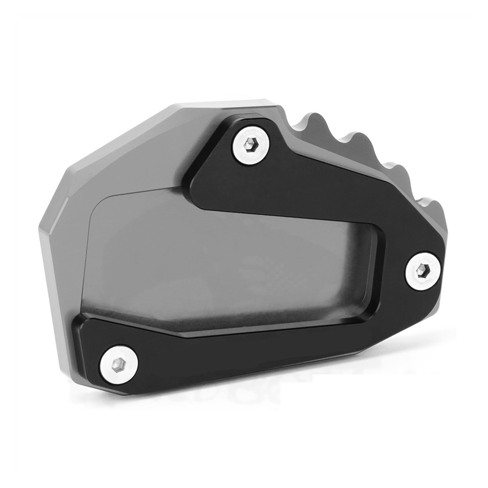 Motorrad Seitenständer Motorrad-Verlängerungsseitenständerfuß Motorrad-Kickstand-Vergrößerungspolster Für D&UCATI Für Mon&Ster 821 937 1200 Enduro Pro 1200S Ständerpolster(8)