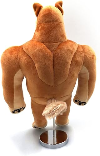 Miniatura 5 de Peluche Swole Doge, peluche de 12 pulgadas, juguetes de peluche lindos - Colección de memes de Youtooz basada en famosos memes de Internet