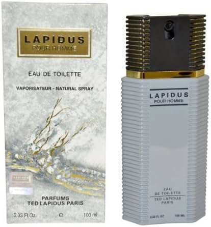 Lapidus de Ted Lapidus para Hombre. Eau de Toilette en Spray 3.3 onzas Lavanda 3.3 Fl Oz (Paquete de 1)