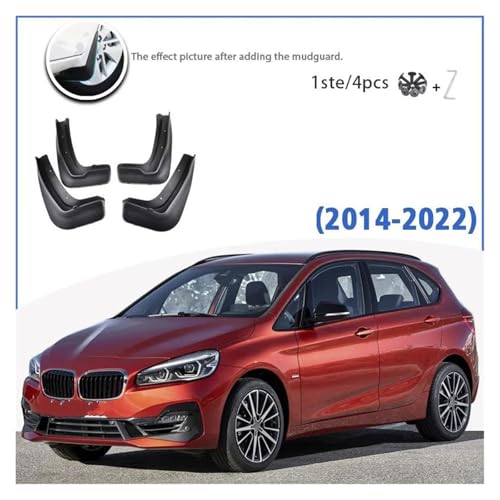 Guardabarros flaps barro salpicaderas para Serie 2 Gran Tourer 2014-2022 3