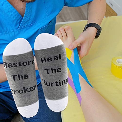 Chaussettes de physiothérapeute LEVLO : cadeau de remerciement et thérapie physique