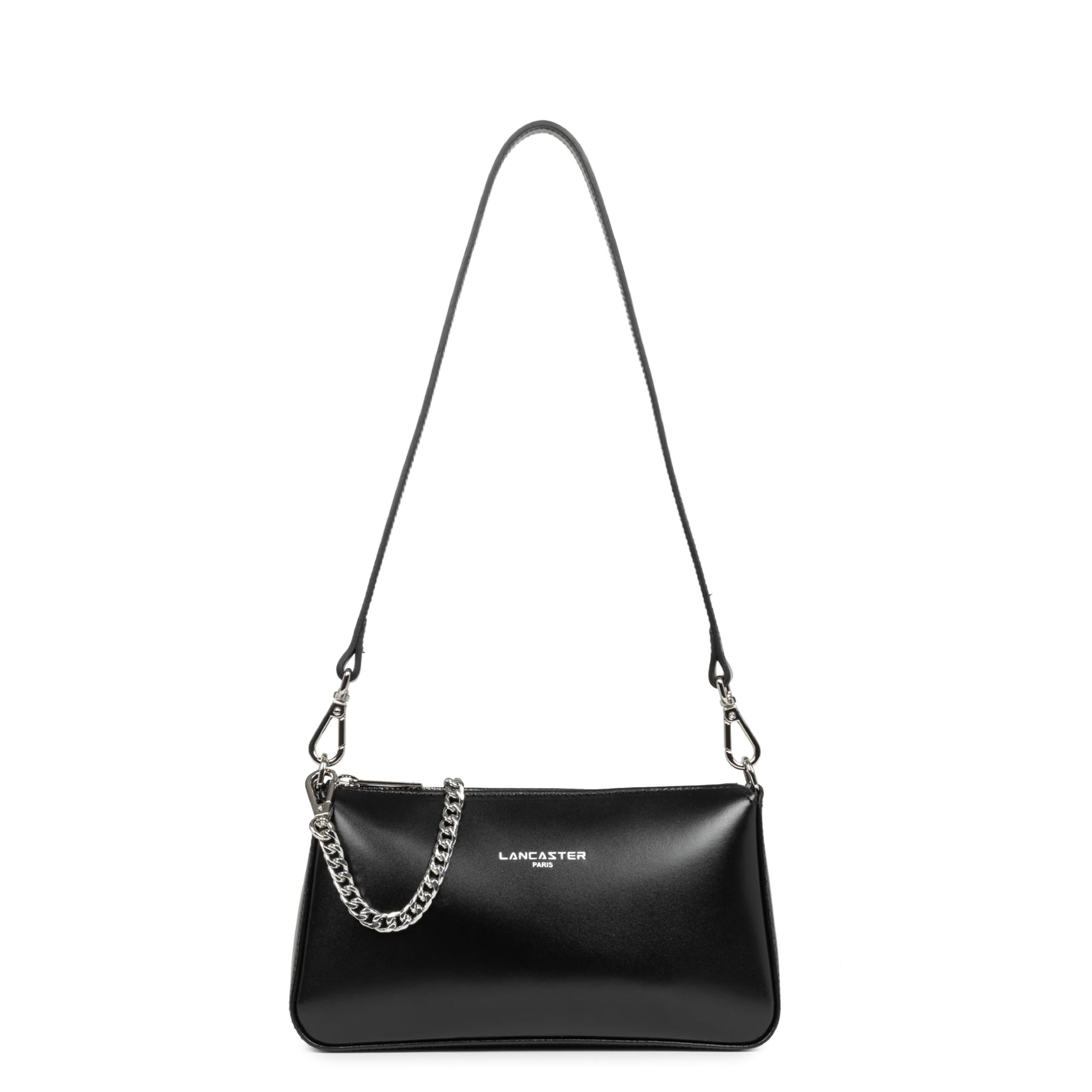 LANCASTER Sac porte epaule Ref 55236 Noir 22 * 12 * 8
