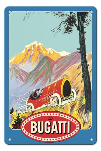 Pacifica Island Art Bugatti Race Cars - Vintage Car Racing