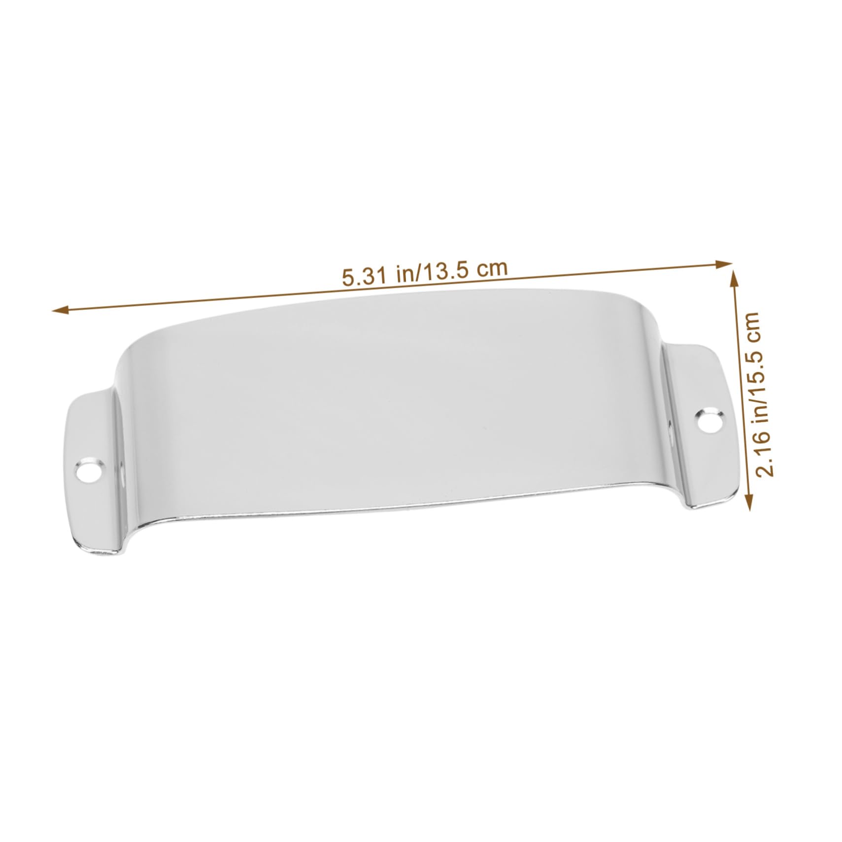 ULDIGI Professional Bass Pickup Covers Zinc Alloy Bass Pickup Protection Mini Humbucker Covers