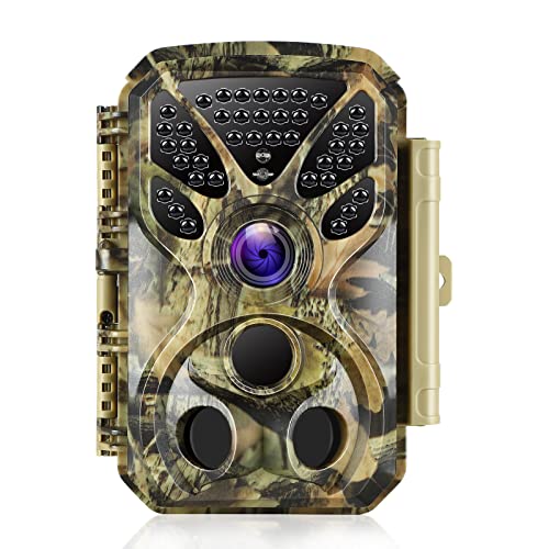 Blazevideo Trail Camera 32Mp 1440P Hd Game Camera No Glow 100Ft Night Vision With 120° Wide Angle Motion Activated Ip66 Waterproof 0.2S Trigger Speed For Hunting, Farm & Backyard Surveillance #TOP18