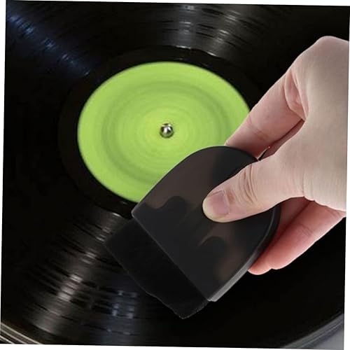 Miniatura 5 de Cepillo giratorio Cepillo de limpieza de vinilo Limpieza del hogar Herramientas para el hogar Plumero de cuello Limpiador de discos Limpiador de