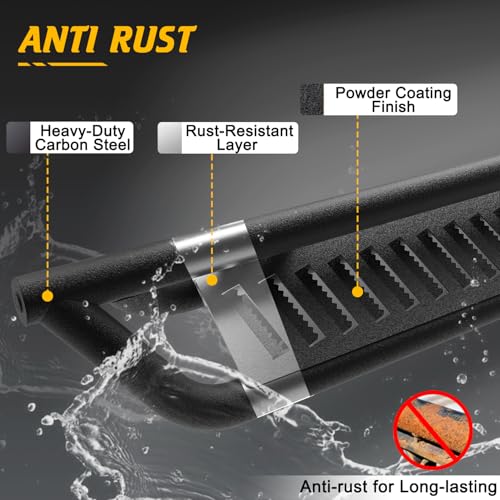 Estribos para Ram 1500 09-18 y Ram 2500 3500 Crew Cab miniatura 3