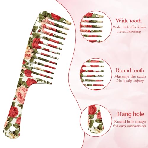 Peine de Dientes Anchos para Mujer y Hombre miniatura 3