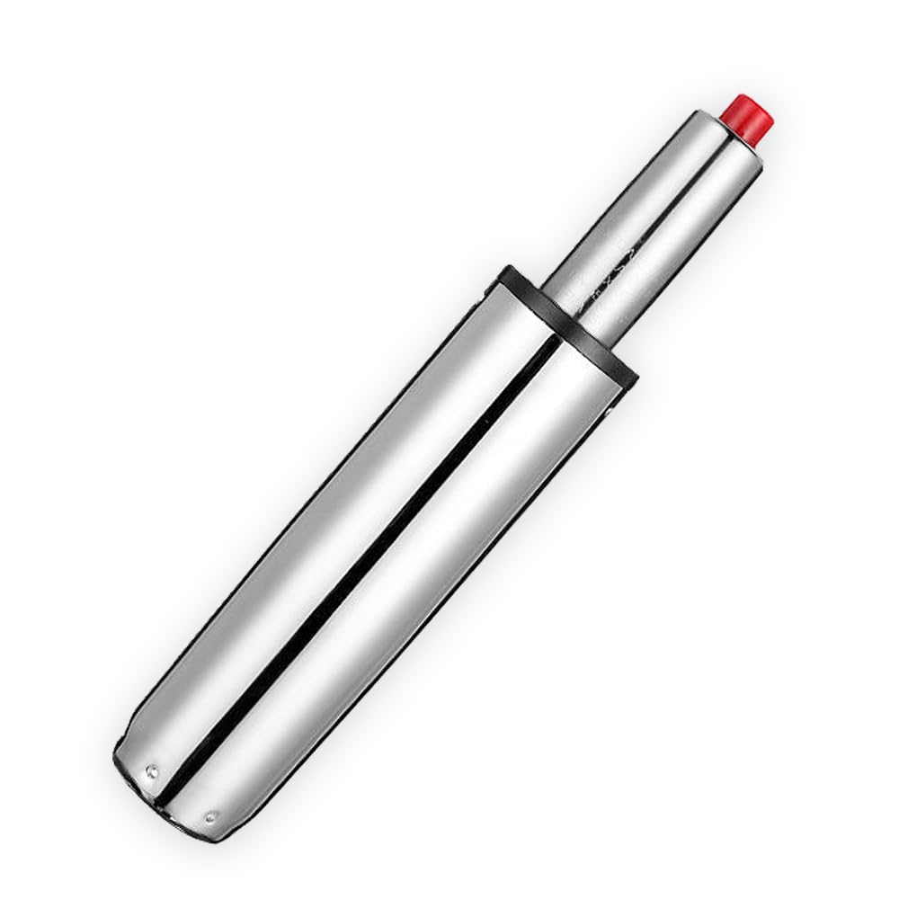 HIRAISM ガスシリンダー 交換用 椅子 OAチェア ゲーミングチェア オフィスチェア 一般型 汎用タイプ (39cm, シルバー)