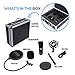 USB Microphone Podcast Recording Kit - Audio Cardioid Condenser Mic w/Desktop Stand and Pop Filter - for Gaming PS4, Streaming, Podcasting, Studio, YouTube, Works w/Windows Mac PC - Pyle PDMIKT120