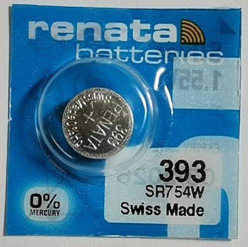 Imagen de Pilas de repuesto Renata 393 SR754SW libre de mercurio