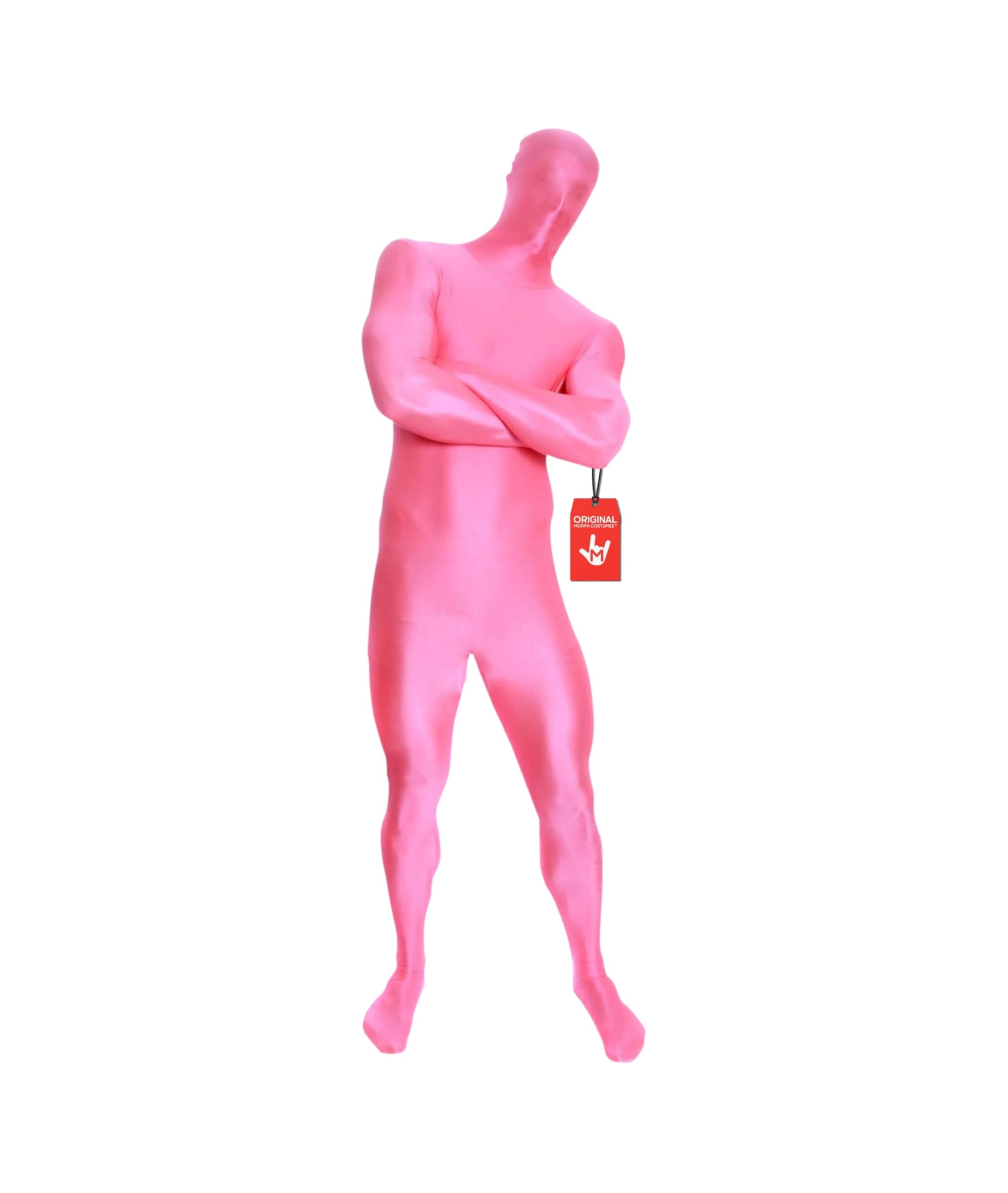 Morphsuits MSPI2 Farbe Costume Body Suit, Rosa, XXL