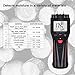Digital Moisture Meter, Wood Building Materials Moisture Detector, Pin-Type Design with 7 Modes, Light-Indicating, Manual Calibration, Backlit LCD Display, Portable Bag & Battery Included - MWM03