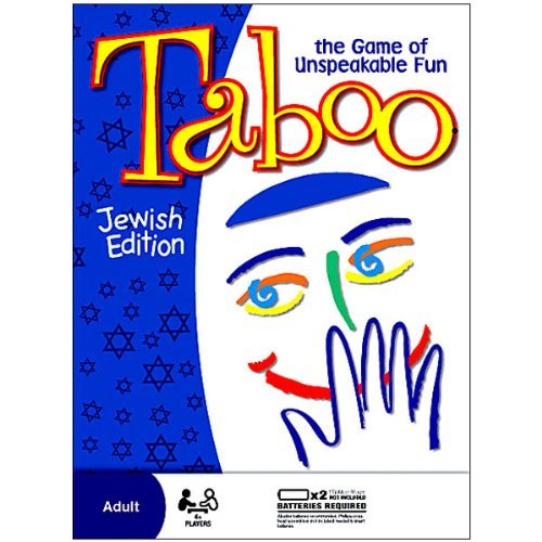 Jewish Educational Toys Taboo Board Game, Jewish Edition #TOP29
