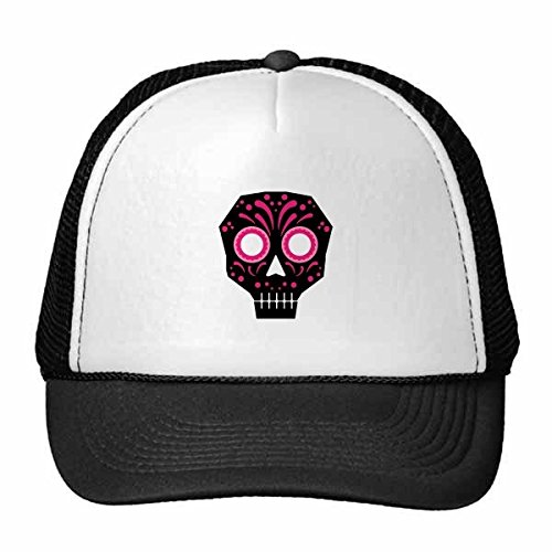 Casquette baseball Mexique nylon rose Yeux DIYthinker chapeau adulte réglable