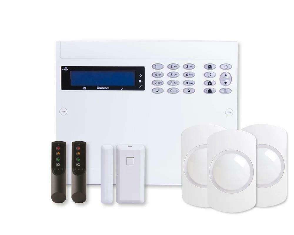 Texecom KIT-1003 Ricochet Premier Elite 64W-LIVE Wireless Alarm Capture PIR Kit – White