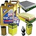 Produktbild QR-PARTS 69359476 Filter Set Inspektionspaket 10 Liter Liqui Moly Motoröl Longlife III 5W-30 MANN-FILTER Innenraumfilter Kraftstofffilter Luftfilter Ölfilter