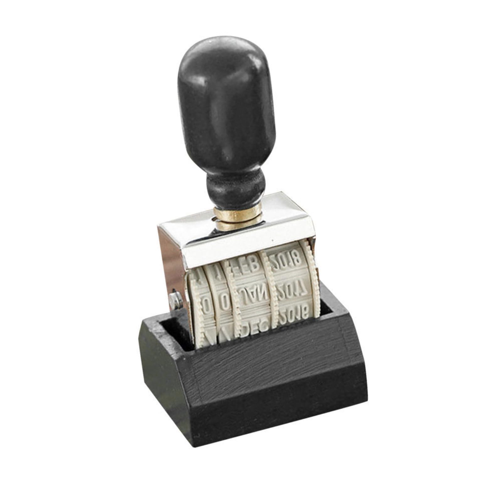 STOBOK 3stücke Vintage Datum Stempel Roller Knopf Stempel Für Scrapbooking Und Bastelprojekte Präzise Datumsstempel Für Geschenkanhänger Und Karten Einfach Zu Bedienen Klare