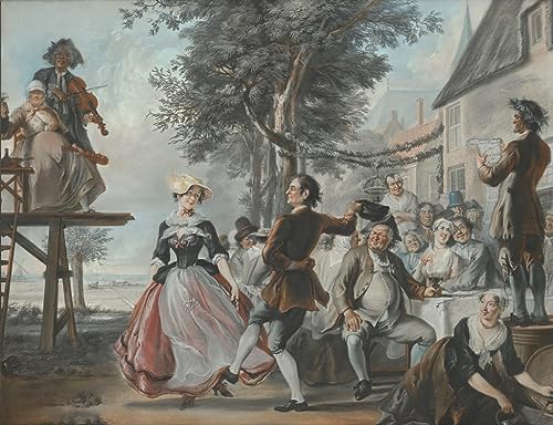 Peinture Murale le mariage de Kloris et Roosje Cornelis Troost Tableau Décoration Salon