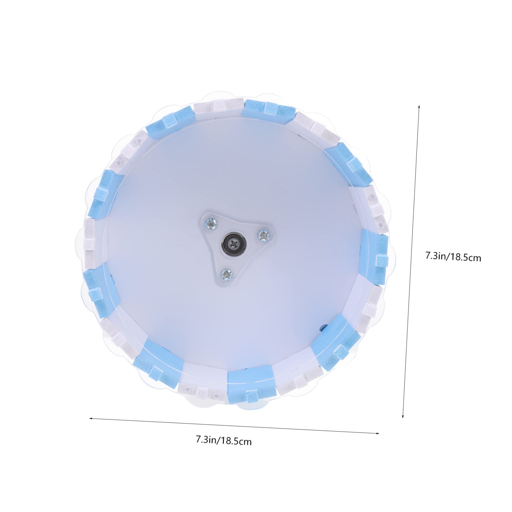 GRIRIW Silent Running Wheel for Hamster Exercise Toy Pet Plaything No Bracket Compact Lightweight