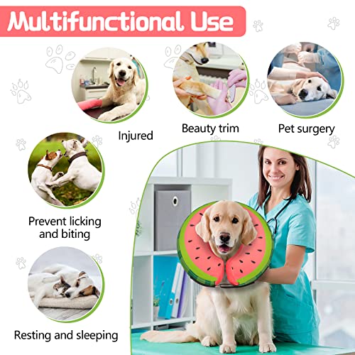 Midog MD-102N-WATERLON-S Dog Cone Collar For Small Medium Large Dogs thumb #6